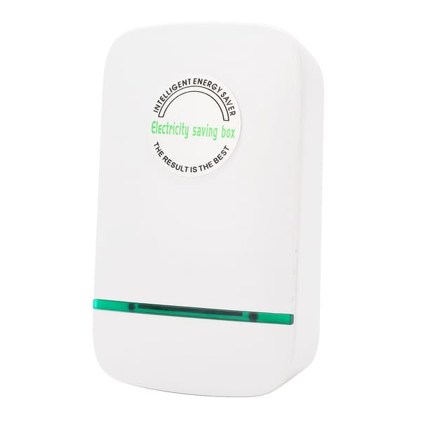 El Energibesparer Elsparbox Strømfaktorboks Balancerer Strømkilde Stabiliserer spænding 90-250V EU-stik