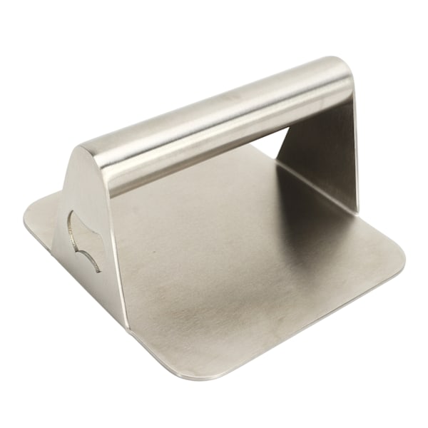 Burger Press Rektangulär 304 rostfritt stål Burger Smasher Non Stick Elegant platt botten hamburgerpress