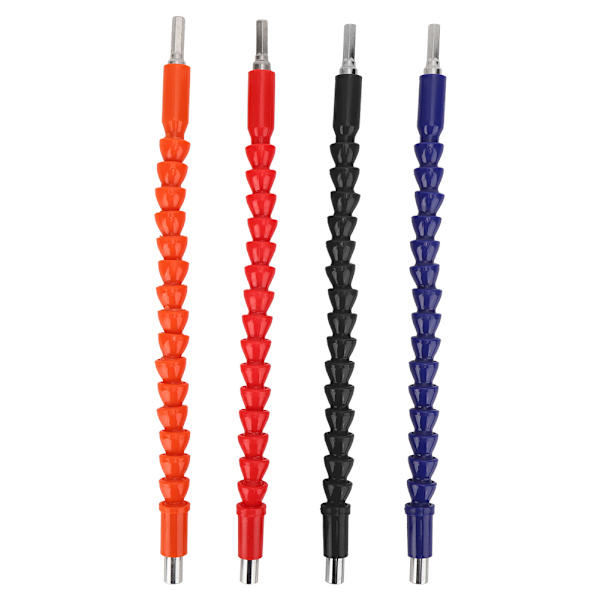 4 ST Fleksibel akselbitsforlengelse Skrutrekker Borrbitsholder Connect Link 1/4 sekskant skaft