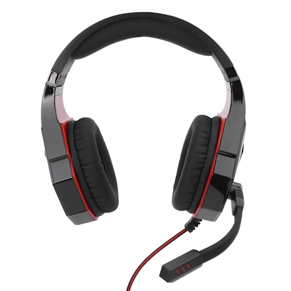 Kablet Gaming Headset USB-port Over-Ear Hodetelefon Mikrofon PC-Headset Datatilbehør