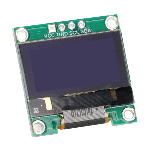 【NX】0,96 tommer skærm I2C-interface Organisk LED-modul med 4-bens header