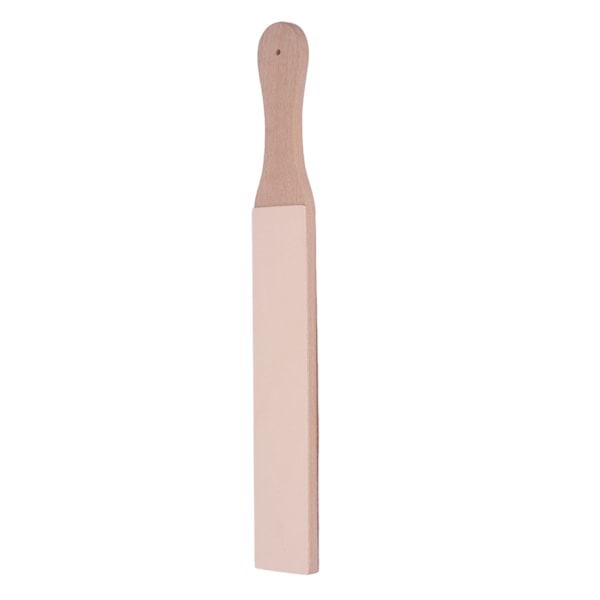 Kniv Strop Bok Trä Material 2 Sidor Återställande skärpa Läder Strop Block För Platta Blad Fickknivar Stora