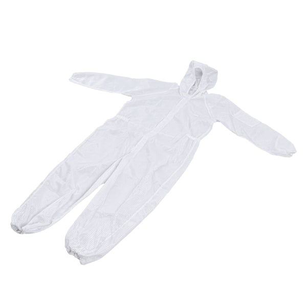 Skyddsoverall Polyester Statisk Beständig Dammtät Partikeltät Arbetskläder för SMT Workshop 2XL