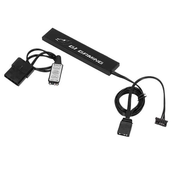 Grafikkort RGB Lys Symphony Lyseffekter 3-pin 6-pin Enkel å bruke med hovedkort datatilbehør 5V