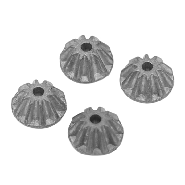 4 st. 10T Pinjongväxelsats i zinklegering, motorpinjongväxelsats för WLtoys 144010 124016 124017 124018 124019 124007 RC-modellbil Reservdelar