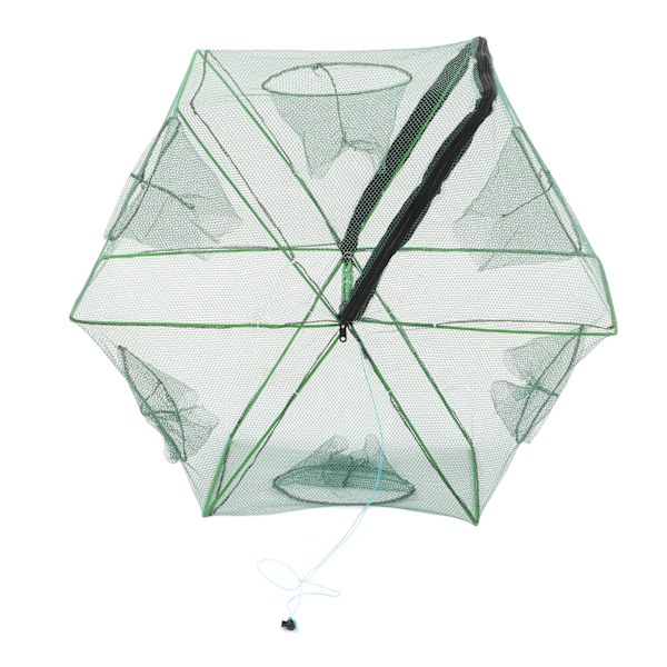 Polygon Kalastusansat Automaattinen Kalastusverkkoansat Taittuva Kannettava Rapukori 70x27cm