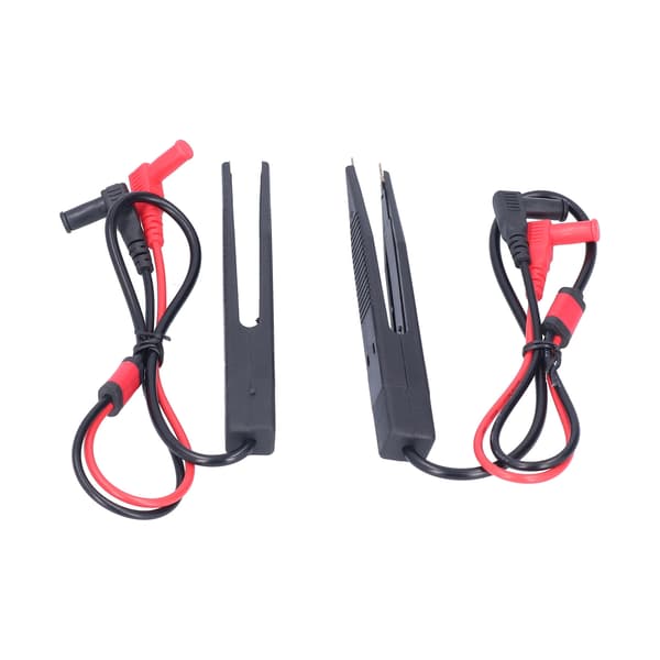 【NX】2PCS Multimeter SMD Testklämma Testpincett Typ Kapacitans- och Induktans Testkabel LCR Patch Clip