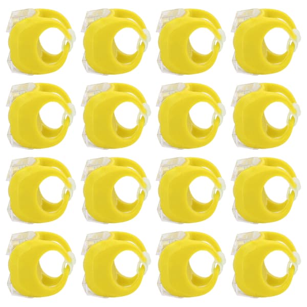16 stk LED Båtnasjonalitetslys 3 Moduser Enkel Installasjon Lys Sterk Sikker Advarsel Båtlys for Båter Gule