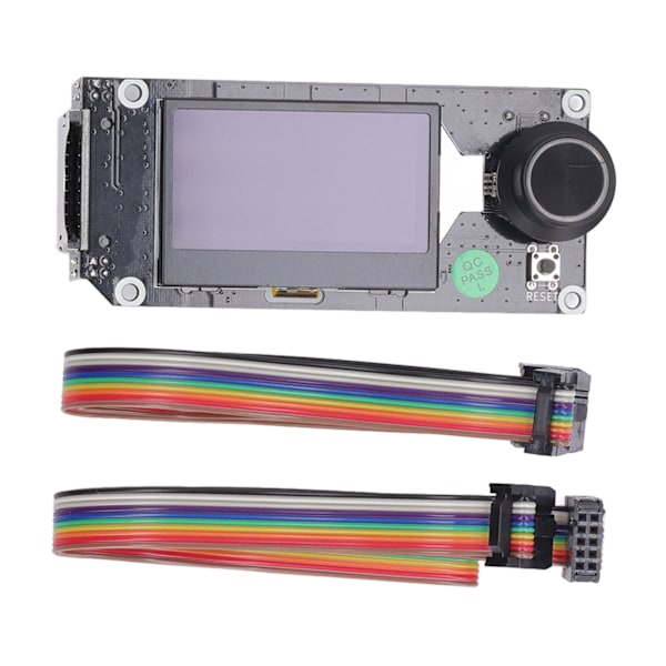 3D-tulostin LCD Smart Display -näyttöohjausosat MKS MINI12864 V3:lle, muistikorttipaikka edessä