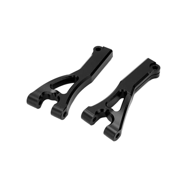 【NX】2 stk. øvre bærearm i aluminiumslegering til ARRMA 1/7 LIMITLESS/til INFRACTION 6S Sort