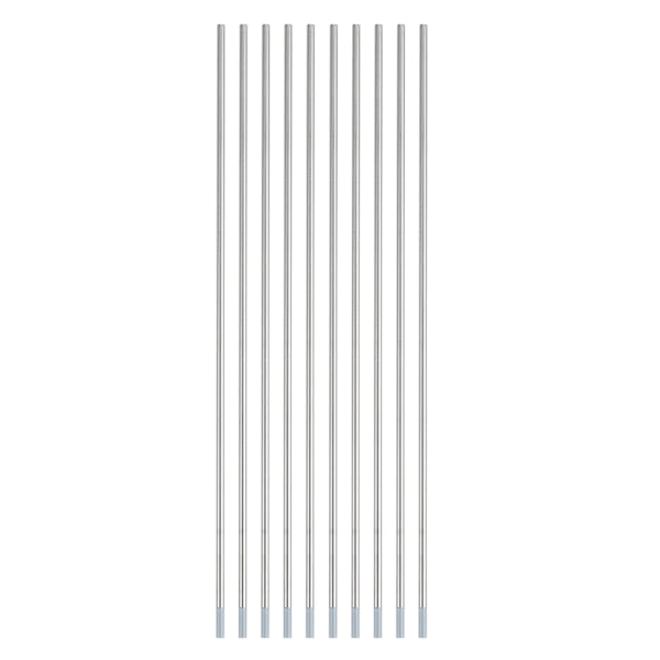 10 st WC20 Cerium Tungsten TIG-elektroder för rostfritt stål, kolstålsvetsning (2,4 mm*175 mm)