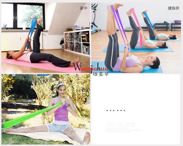 【NX】Träningsband - Gummiband kompatibla med stretching och mångsidiga Guld gold