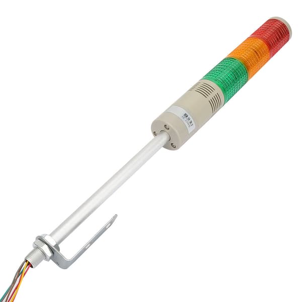 220VAC Maskinadvarselslampe LED-indikator Advarselssignal Konstant lys