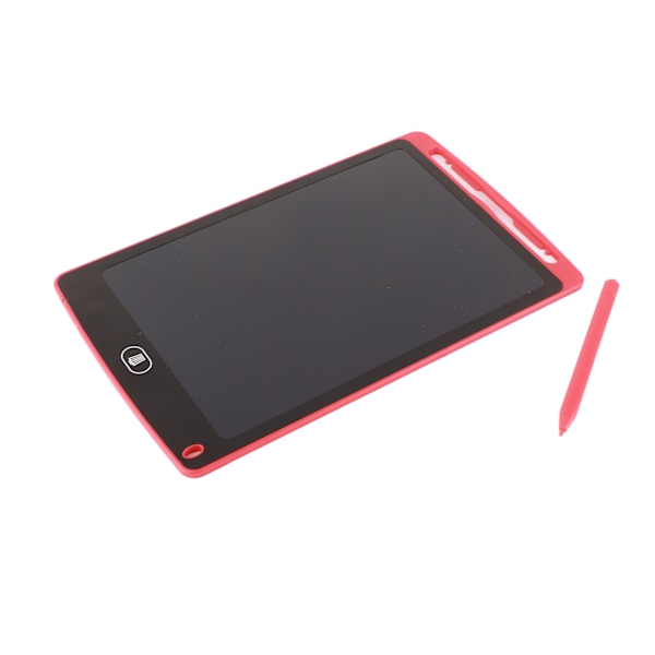 LCD Skrivetablet Rød 10 Tommer Slet Knap Sikker Penholder Bredt Anvendt Børne Tegnetablet til Piger Drenge Småbørn