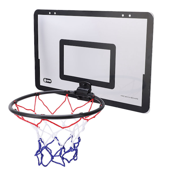 Hängande dörrmonterad basketbågesats Perforering gratis inomhusbasketbågsspel för basketälskare