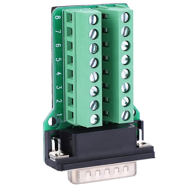 2 stk DB15-G2-00 DB15 til terminalblokk hannkontakt Nittende tanntype