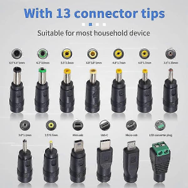 5V DC 5,5x2,1 mm strømkabel, USB til DC-stik opladerkabel kompatibel med elektronik