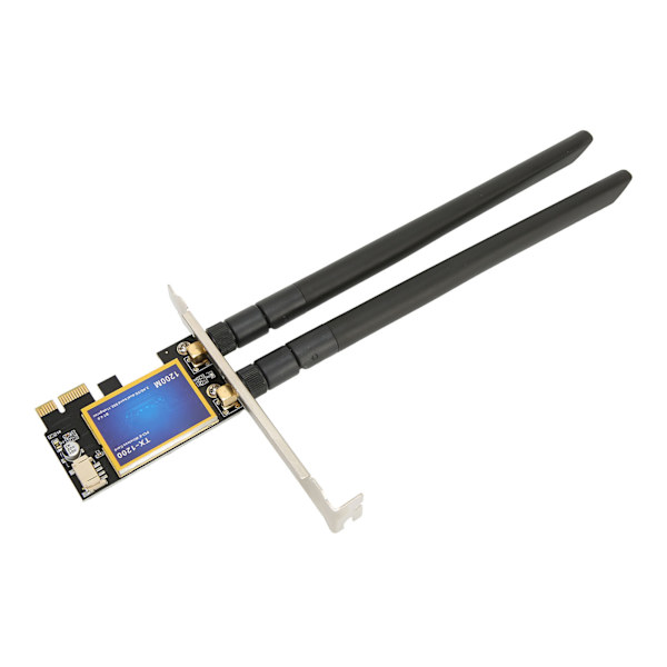 1200Mbps PCIEx1 WIFI-kort-adapter Bluetooth 4.0 2,4Ghz 5Ghz Dual Band WiFi-netværkskort-adapter til PC