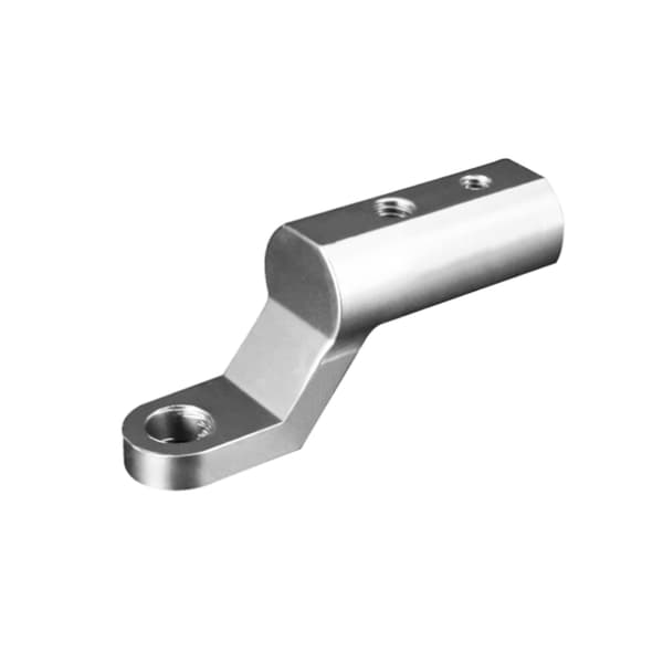 Motorcykelbackspegel Förlängningsfäste Hållare Multifunktionell CNC Aluminiumlegering Förlängning Telefonfäste Silver