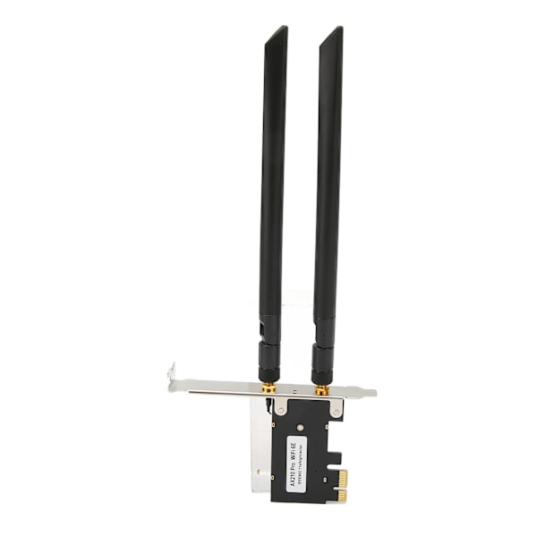 AX210 Pro WIFI 6E PCIE-kort 2,4GHz 5GHz 6GHz-band MU MIMO-teknik Plug and Play 5374Mbps WiFi-kort för Win10 11 för Linux