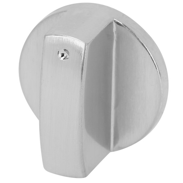 8mm Spisknopp Zinklegering Universal Köksugn Spis Kontrollrattsratt Adapter Silver