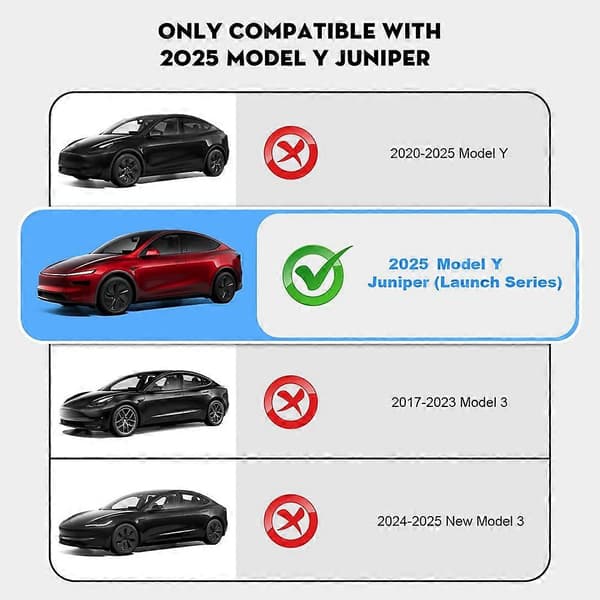 Front Bumper Grille Mesh Inserts Air Intake Vent Cover Grille Guard Compatible with Tesla Model Y Juniper 2025 Car Accessories