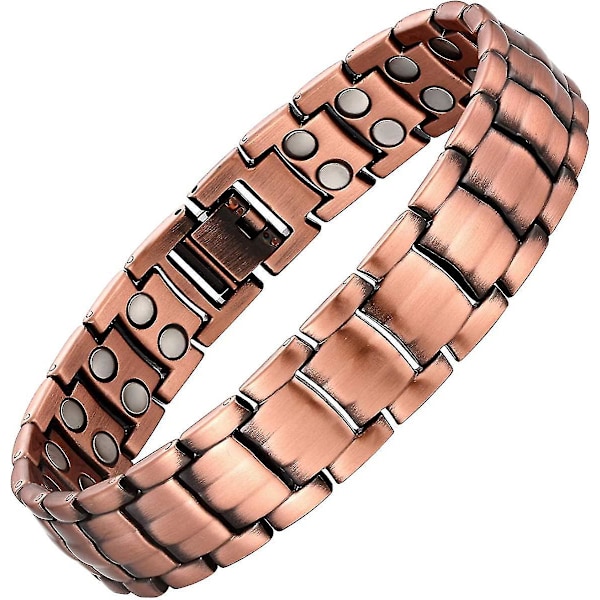 Kopparmagnetisk terapiarmband för smärtlindring vid artrit