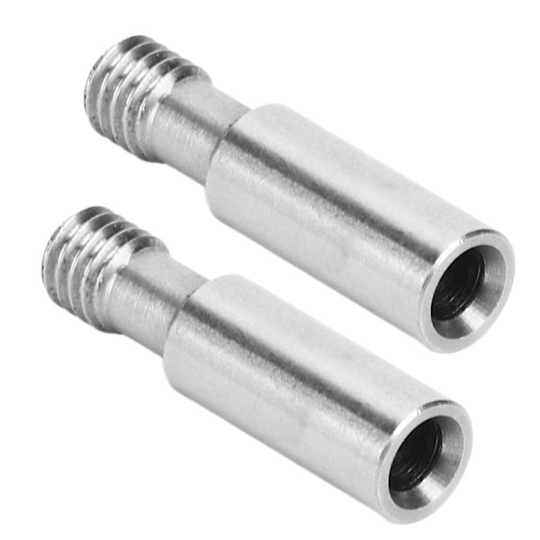 2 stk Heatbreak Tube 303 Rustfrit Stål Matarrør Hals 3D-printer Dele CNC Finish