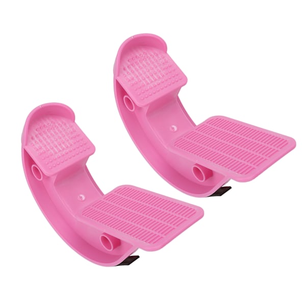 2st Slant Board Kalv Bår Ankel Fot Lutningsbräda för att sträcka täta vader Plantar Fasciitis Rosa
