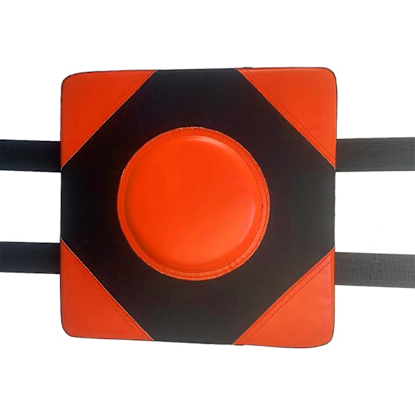 Vægboksningspude Justerbar Højde Tykkelse Vægmounted Punching Pad til Mænd Kvinder Hjem Orange