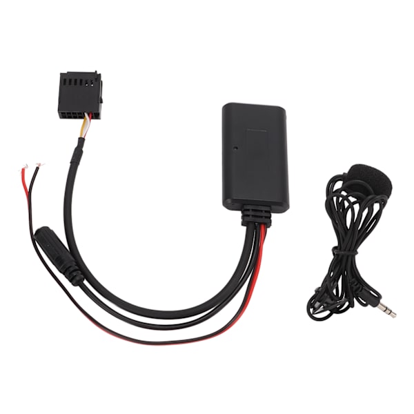 Trådløs Bluetooth-moduladapter AUX lydkabel med mikrofonutskifting for Ford Focus Carnival Mondeo