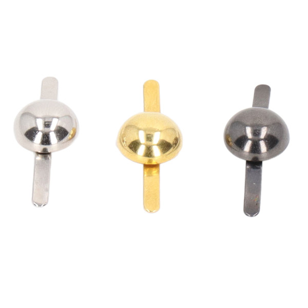300 stk 10 mm Mini Brads Sølv Guld Sølv Grå Rund Messing Metal Papir Fastgørelseselementer Brads til DIY Håndværk Scrapbooking