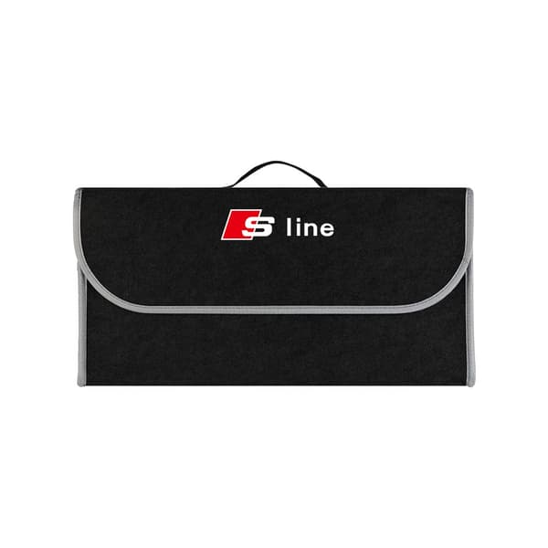 Bagagerumsopbevaringsboks Diverse Opbevaringsboks til Audi A3 A4 A4L A5 B3 B4 B5 B6 B7 B8 RS3 Quattro C5 C6 C7 S2 S3 Grey-S-Audi