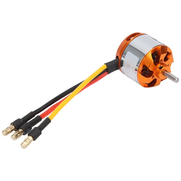 D2826 Borstlös Motor med Adapter RC Motor Ersättning för RC Fastvingad Flygplan (930KV)