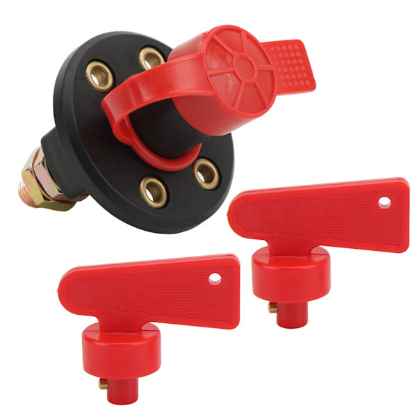 Avstängningsbrytare för bilbatteri avstängd Power Kill Isolator Set Kit för fordonsbåt DC 12V-24V