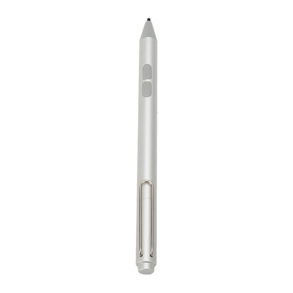 Active Stylus 4096 nivåtryckskänslig lutningsfunktion Kapacitiv Stylus Penna Kompatibel med Microsoft Silver