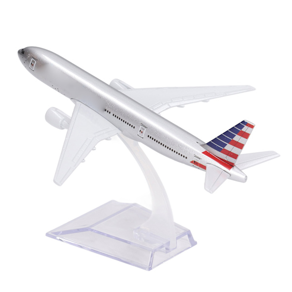 【NX】777 Modellflygplan Leksak Simulerat Legeringsplan Flygande Modell Samling Utsökt Bordsdekoration för Barn