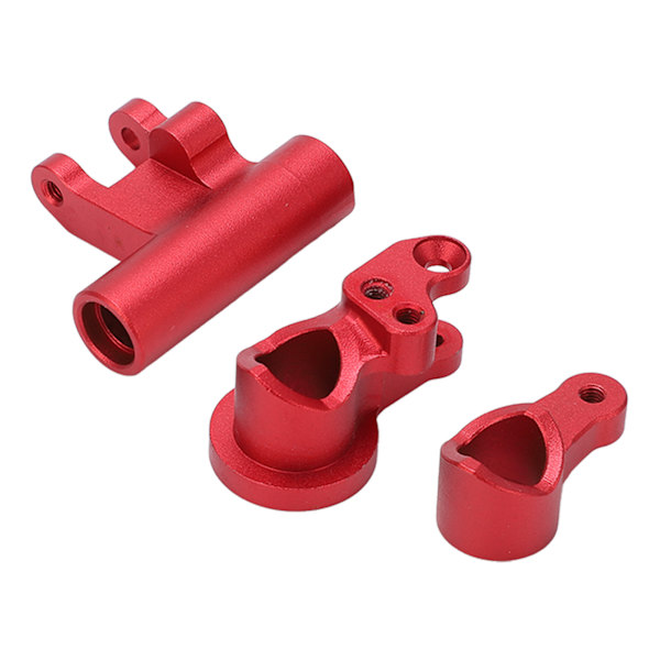 Styrkomponenter i aluminiumlegering RC Car Upgrade Delar Tillbehör för Losi Lasernut U4 1/10 RC CarRed