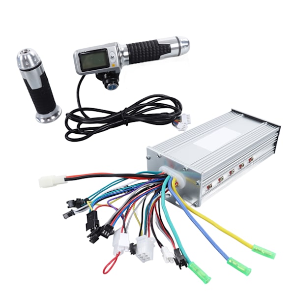 36/48V 1000W sähköpyörän ohjain kaasukahvalla ja LCD-näytöllä