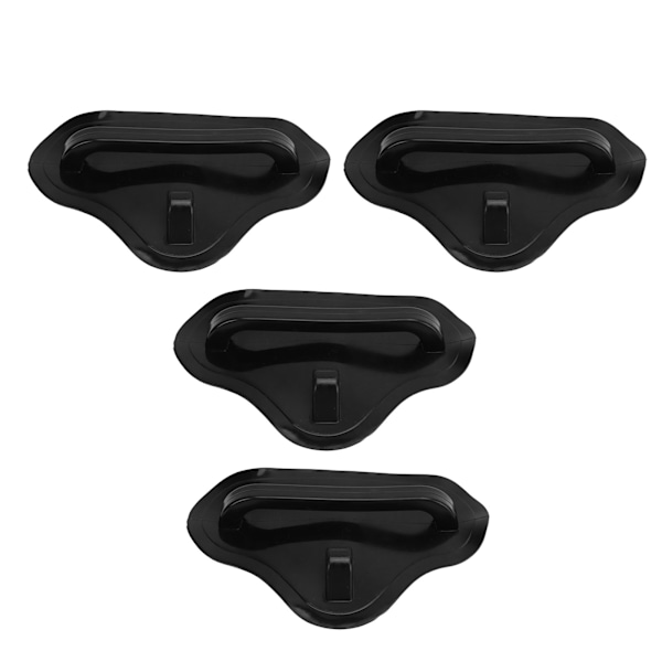 4 stk oppblåsbart båthandtak PVC ergonomisk trekantbåtsgrep for gummibåter Kajakker Oppblåsbare båter