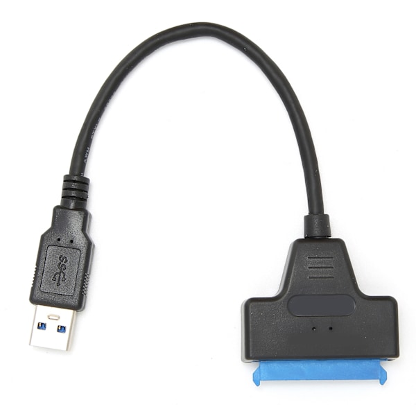 Adapterkabel USB 3.0 til SATA 22 Pin 2,5 tommer Hurtig Transmission Konverter til bærbare harddiske