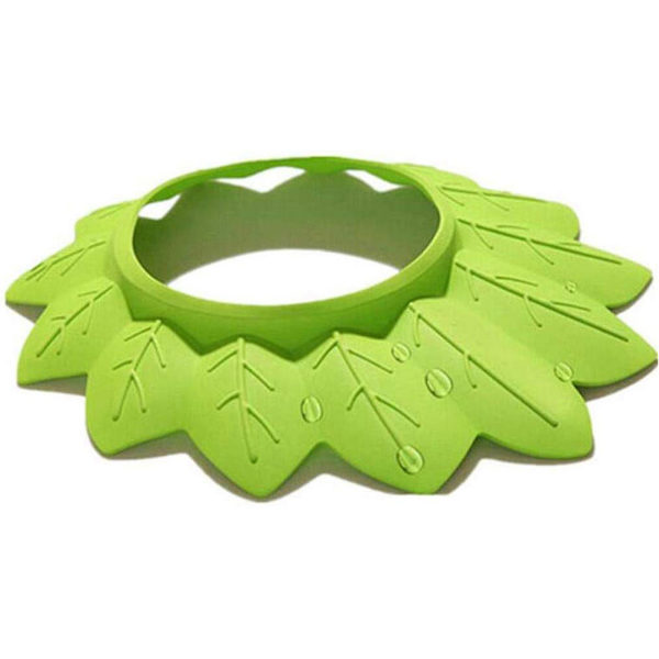 Barnbadhatt Mjuk duschbladformad elastisk badskyddshatt