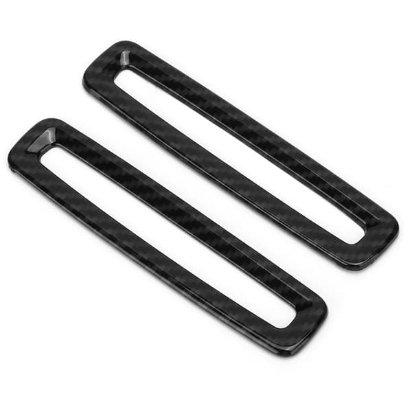 【NX】2 stk. karbonfiberstil B-stolpe luftventilramme trim passer til Panamera 1020