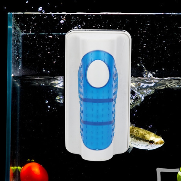 Akvarium Dobbeltsidig Magnetisk Børst Fish Tank Glas Flydende Skraber Rengøringsværktøj ZY-01XL