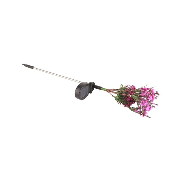 Utendørs lysende Phalaenopsis Ground Insert Dekorative plen Solar Blomsterlys