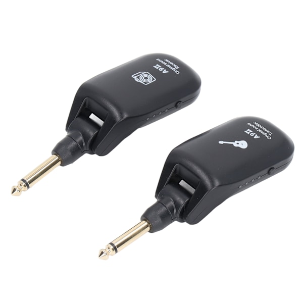 Guitar Receiver Transmitter Set Plug and Play Trådlös sändare Receiver Audio Trådlöst gitarrsystem