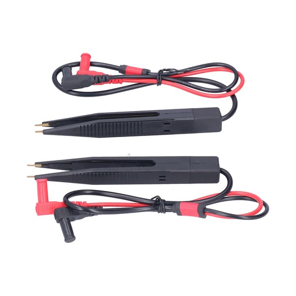 【NX】2PCS Multimeter SMD Testklämma Testpincett Typ Kapacitans- och Induktans Testkabel LCR Patch Clip