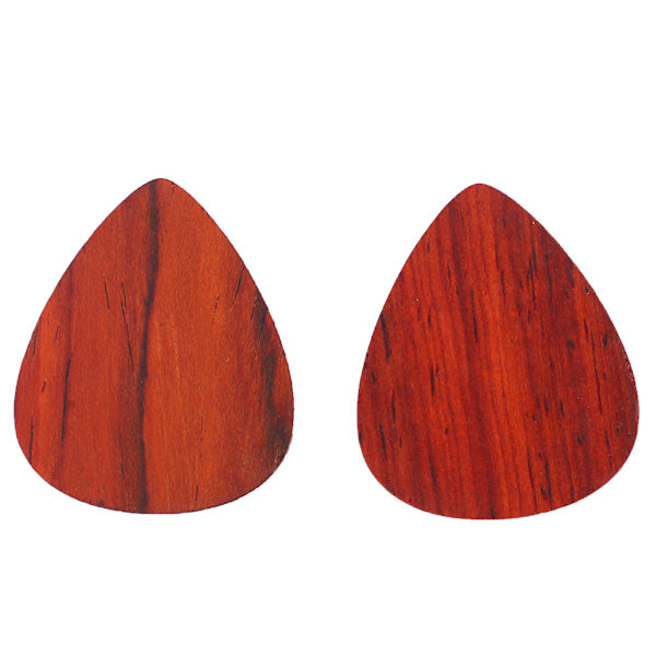 3 st Guitar Pick Rosewood 1 mm tjock Guitar Pick Musikinstrument tillbehör för spelare