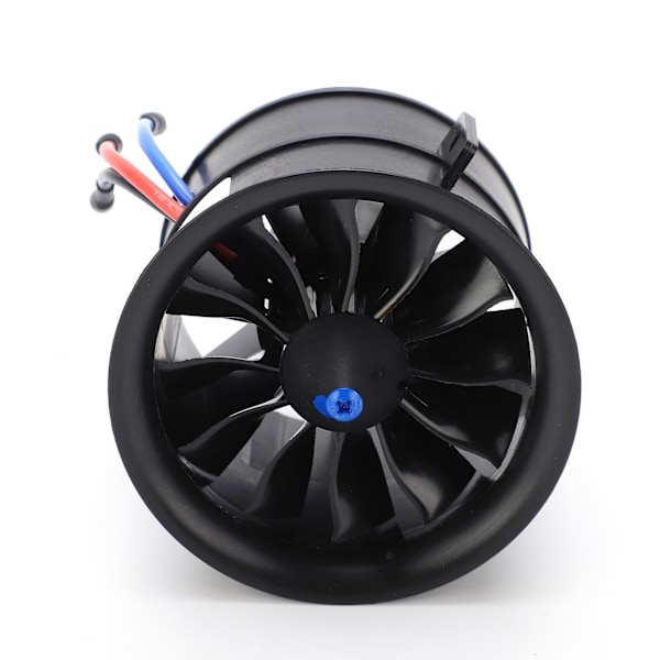 EDF 70 mm 12 Blade Duct 6S 2100KV ESC Speed ​​Controller Set Kompositmaterial til RC Bil CW