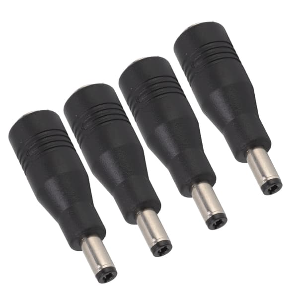 4 stk. DC 6,0x4,4 hun til 5,5x2,1 mm han-adapter Laptop-strømadapter DC-strømkonverter